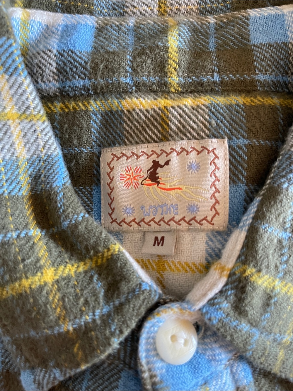 Wythe NY washed pearlsnap flannel - Picture 2 of 9